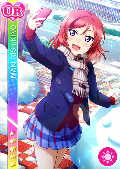 【MAKI】UR卡 Love live！冰雪篇 西木野真姬 未觉醒