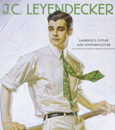 这位插画大师名叫 J.C.Leyendecker（莱恩德克），是20世纪前40年美国最重要的广告插画家。
他曾在法国求学，有着扎实的绘画功底，与同为商业插画大师的穆夏也有所交集。
