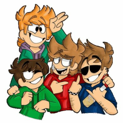 Eddsworld杂集:艾麦汤托(Edd,Matt,Tom,Tord)四人组合照
素材来源于网络.侵删