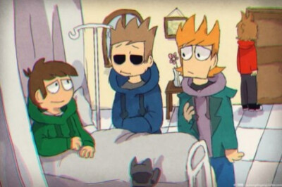 Eddsworld杂集:艾麦汤托(Edd,Matt,Tom,Tord)四人组合照
素材来源于网络.侵删