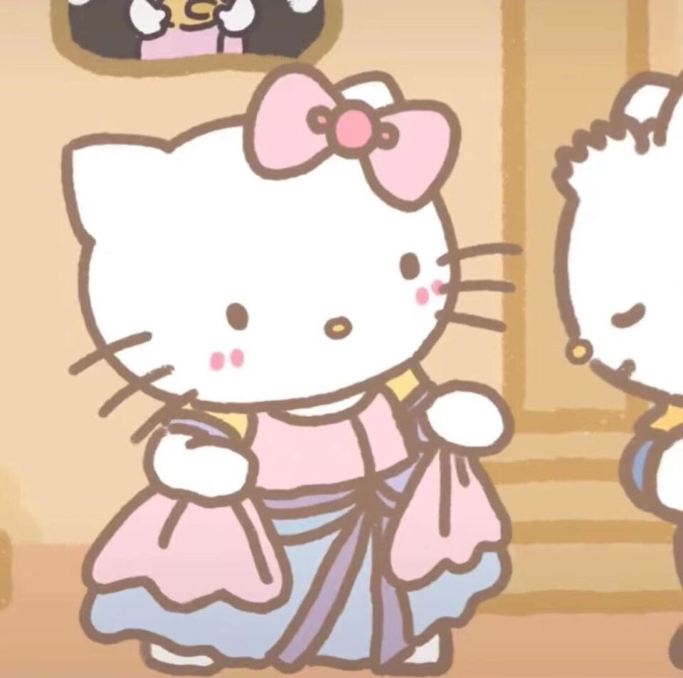 Hello kitty情侣头像