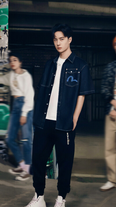 220408 Evisu宣传图 EVISU✘WANGYIBO cr:logo