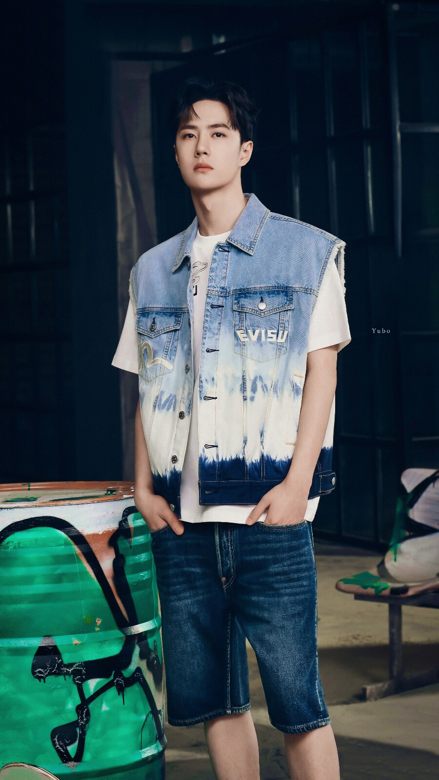 220408 Evisu宣传图 EVISU✘WANGYIBO cr:logo