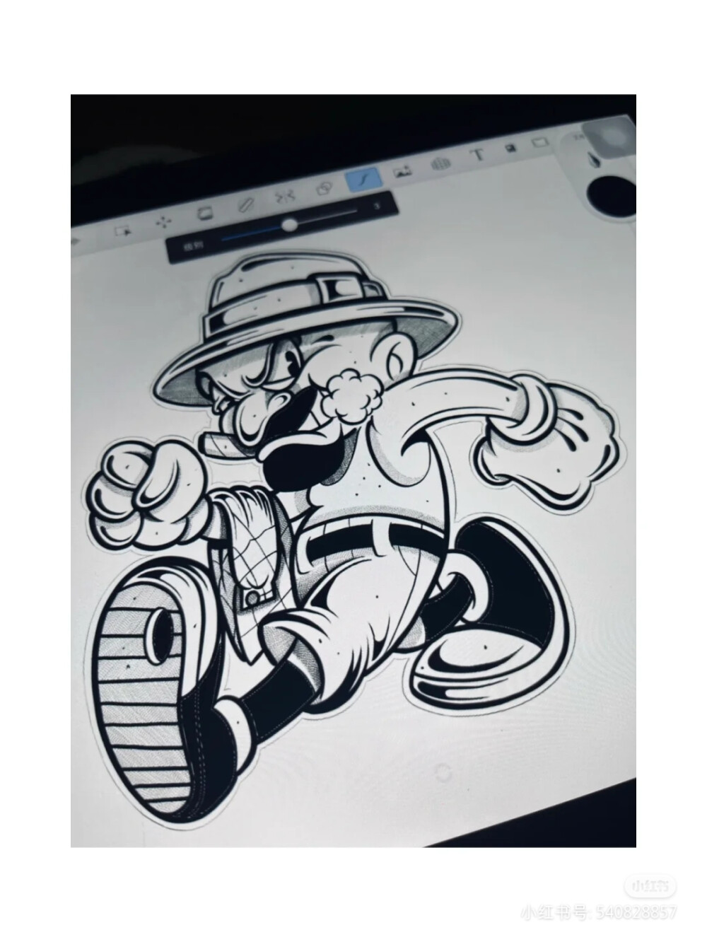 黑白画