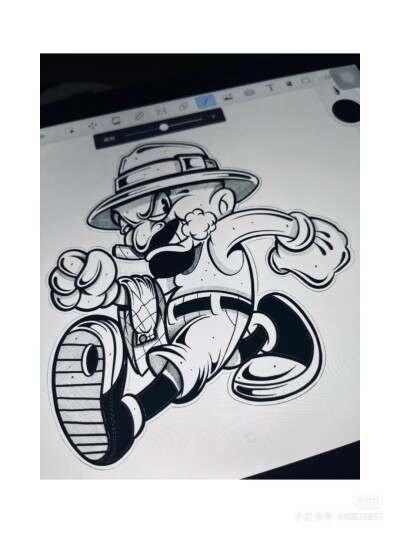 黑白画