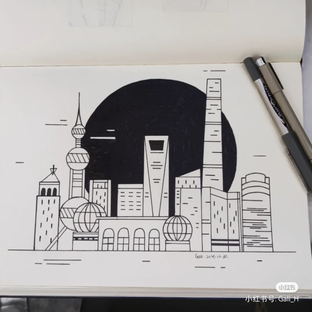 黑白画