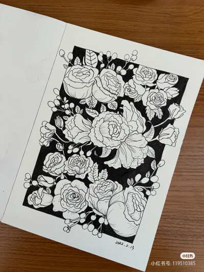黑白画