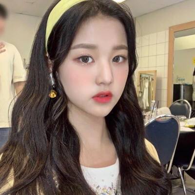 yellow发箍 wonyoung