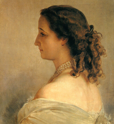 弗朗兹·克萨韦尔.温德尔哈尔特(Franz Xaver
Winterhalter, 1805年4月20日-1873年7月8 日），德国画家。曾为众多19世纪中期的欧洲皇室成员绘像，因而知名，他的名字已经和肖像画联系在一起。他最出名的作品分别是185…