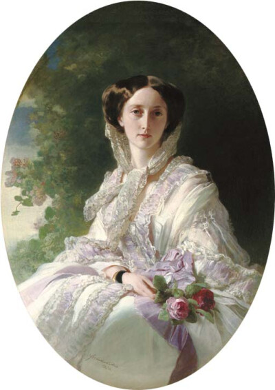 弗朗兹·克萨韦尔.温德尔哈尔特(Franz Xaver
Winterhalter, 1805年4月20日-1873年7月8 日），德国画家。曾为众多19世纪中期的欧洲皇室成员绘像，因而知名，他的名字已经和肖像画联系在一起。他最出名的作品分别是185…