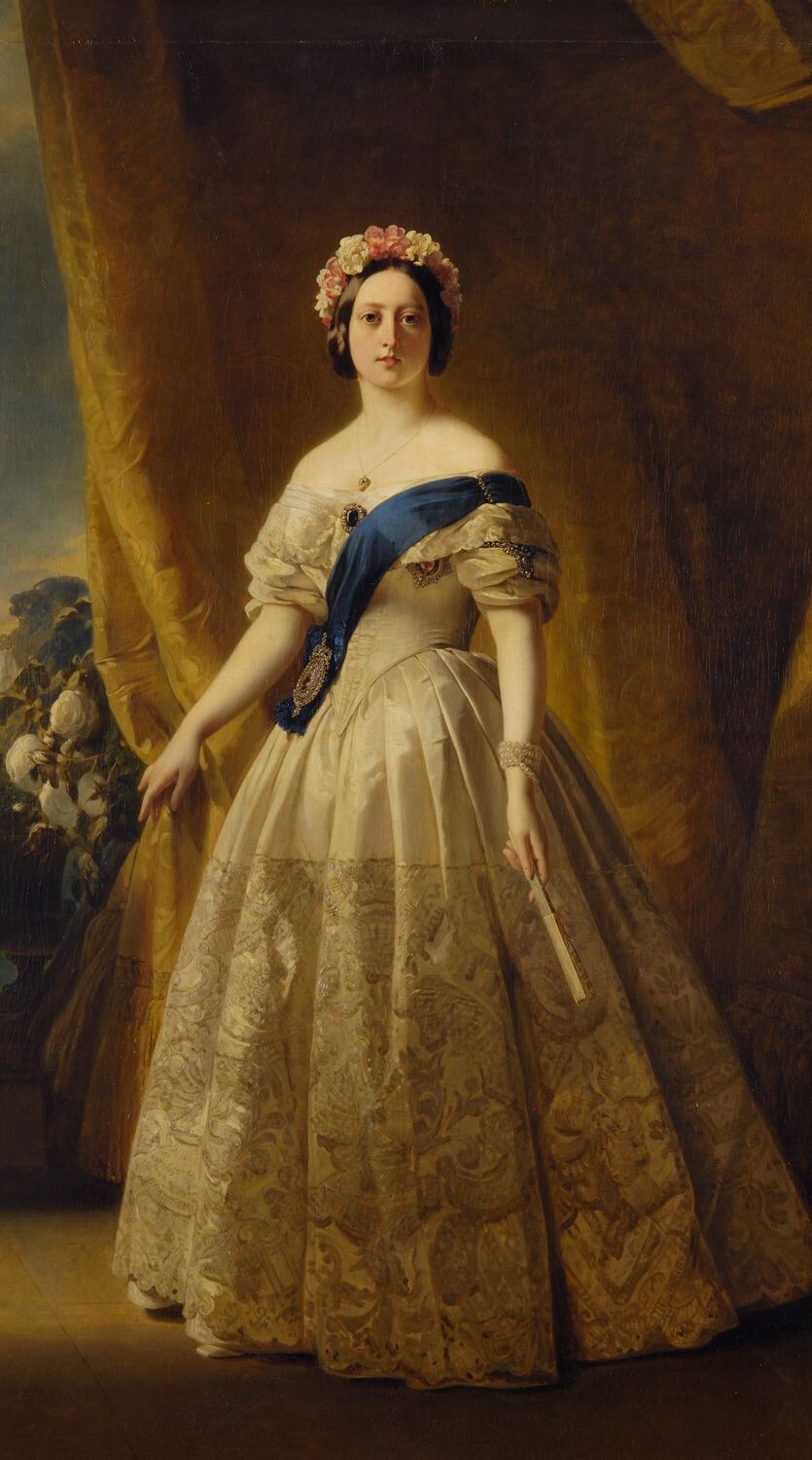 弗朗兹·克萨韦尔.温德尔哈尔特(Franz Xaver
Winterhalter, 1805年4月20日-1873年7月8 日），德国画家。曾为众多19世纪中期的欧洲皇室成员绘像，因而知名，他的名字已经和肖像画联系在一起。他最出名的作品分别是1855年的被侍女围绕的欧仁妮皇后(Empress Eugenie Surrounded by her Ladies in Waiting)和1865年的奥地利伊丽莎白像。