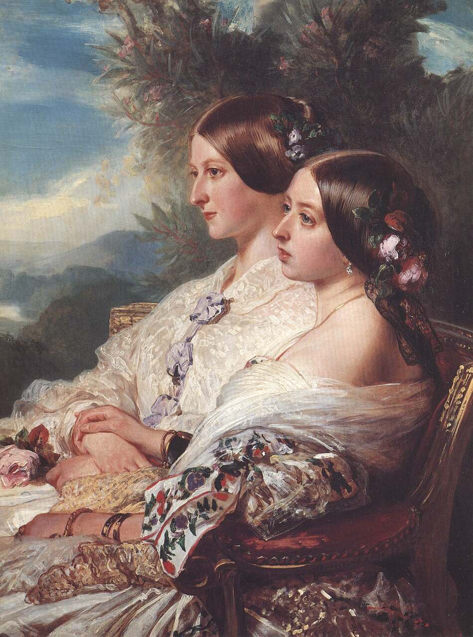 弗朗兹·克萨韦尔.温德尔哈尔特(Franz Xaver
Winterhalter, 1805年4月20日-1873年7月8 日），德国画家。曾为众多19世纪中期的欧洲皇室成员绘像，因而知名，他的名字已经和肖像画联系在一起。他最出名的作品分别是1855年的被侍女围绕的欧仁妮皇后(Empress Eugenie Surrounded by her Ladies in Waiting)和1865年的奥地利伊丽莎白像。