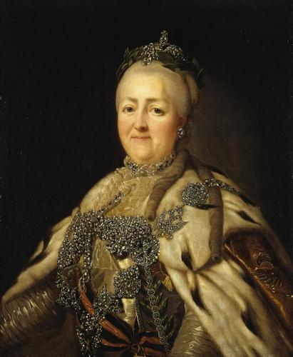 俄国女沙皇大帝叶卡捷琳娜二世
