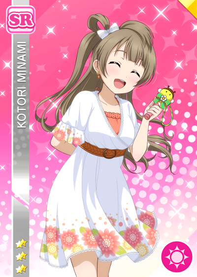 【KOTORI】SR卡 Love live！游园篇 南小鸟