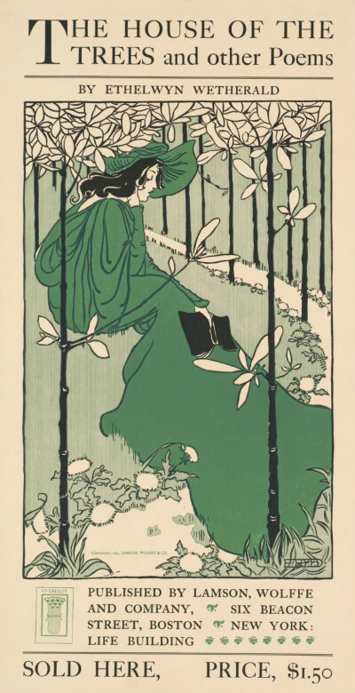 悄然陨落的星——19世纪末美国女艺术家埃塞尔·里德（Ethel Reed，1874 – 1912)的新艺术风格海报。里德1874 年出生于马萨诸塞州，自小便展露出了超凡的艺术天分，18岁成为海报设计师，21获得国际认可，是1890 年代最…