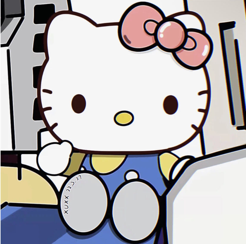 HelloKitty 凯蒂猫 情头 美少女鹿暖暖