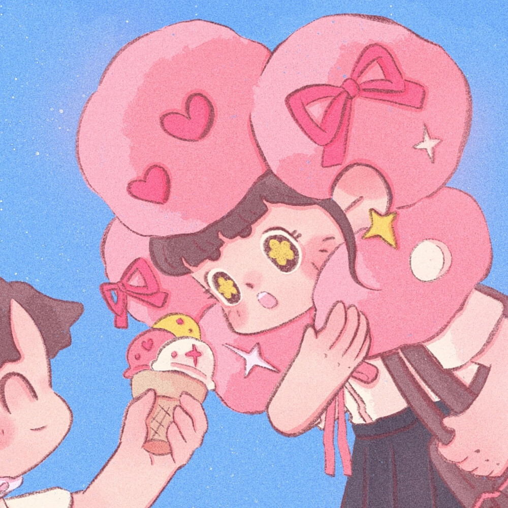 卡通情头 cr:星野咩咩子