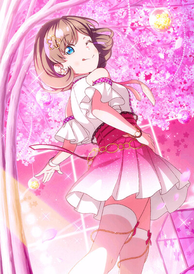 Liella new UR/SSR/SR cards “樱花盛开篇” 去框