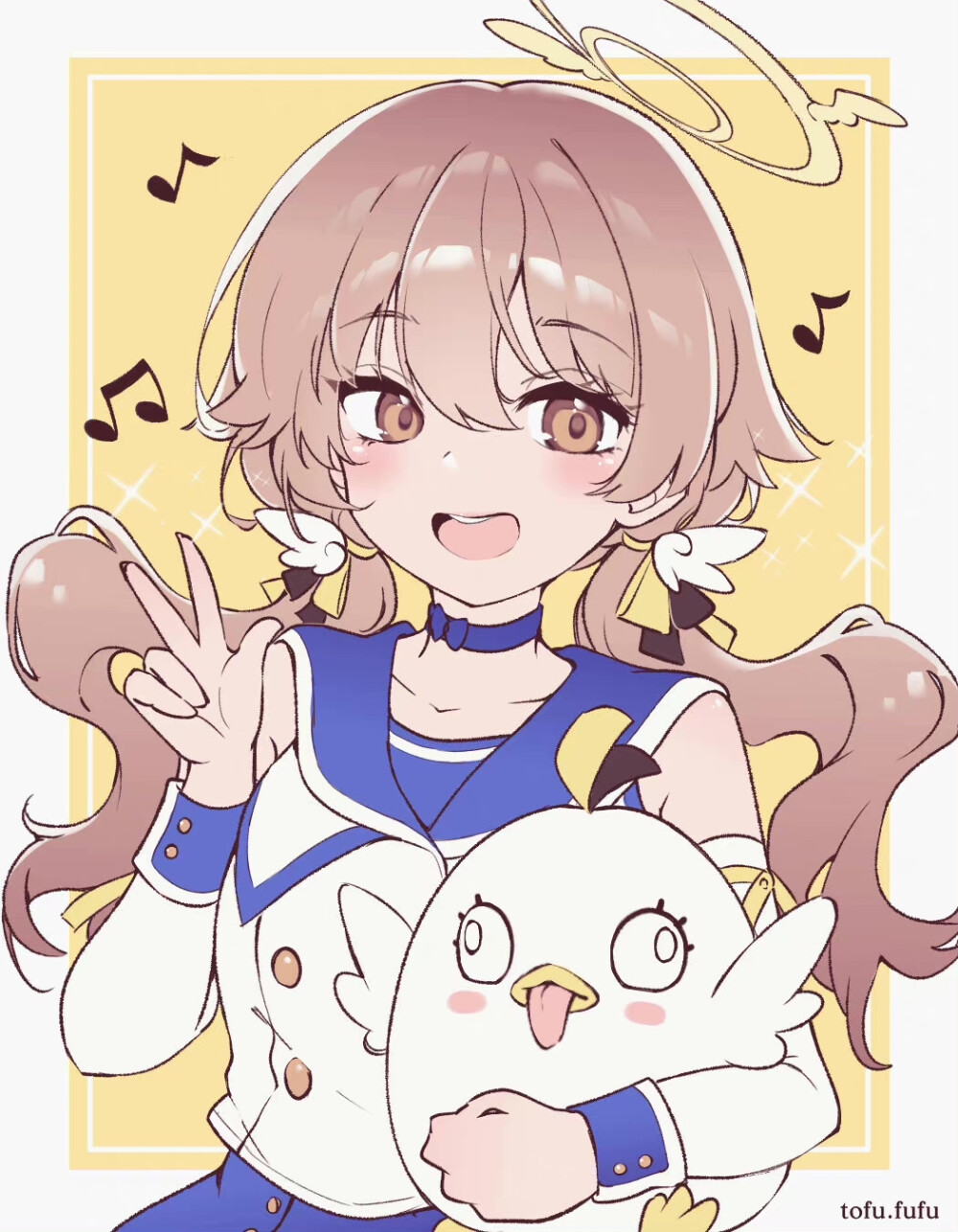 阿慈谷日富美——碧蓝档案——画师:tofu.fufu