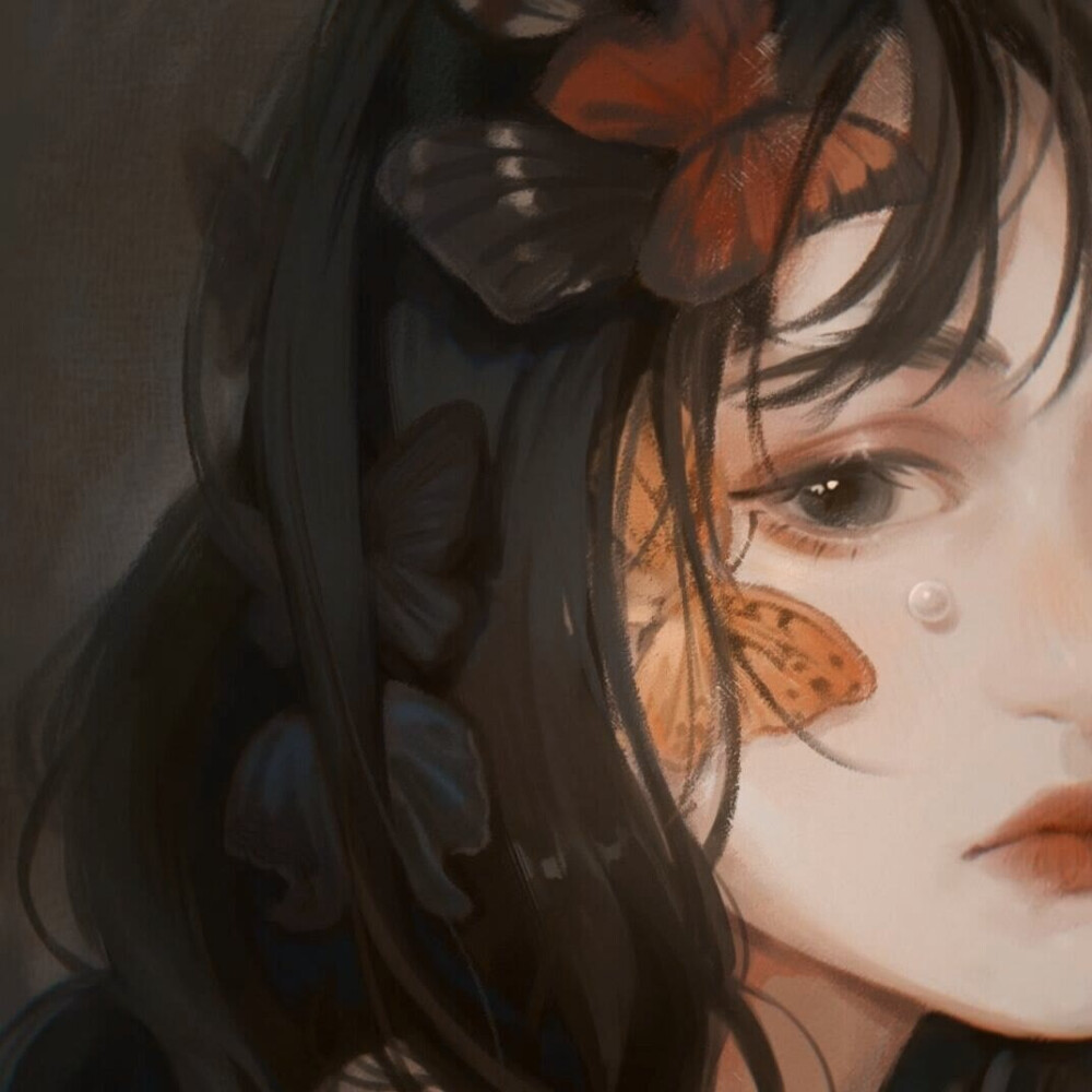 古风/优质/可爱/温柔/仙气/蓝色/动漫女头