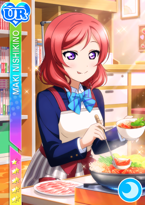 【MAKI】UR卡 Love live！料理篇 西木野真姬 未觉醒