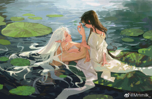 杀生丸  画师：@Mmmilk_ 