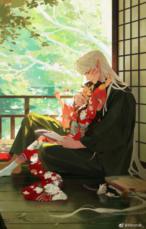 杀生丸  画师：@Mmmilk_ 