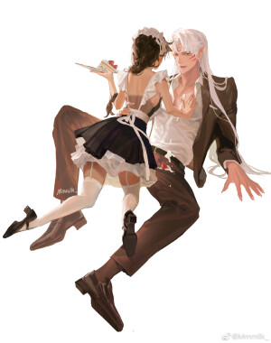 杀生丸  画师：@Mmmilk_ 
