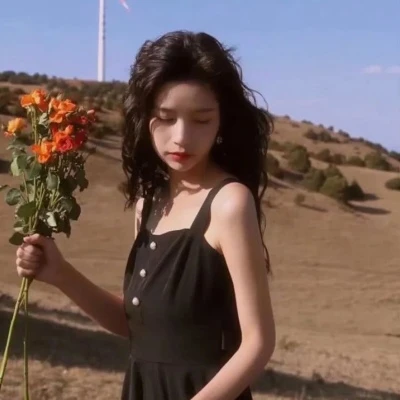 捧花头像