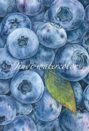 水果绘，微博：@玖七水彩 ​​​