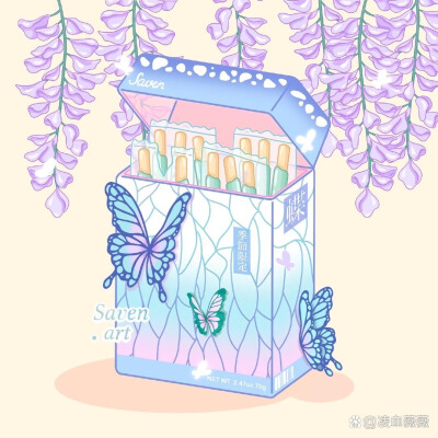 鬼灭之刃创意饼干棒插画作品