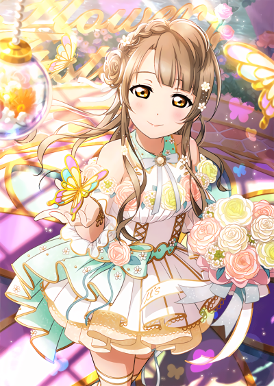 【KOTORI】UR卡 Love live！花店篇 卡牌去框 南小鸟 觉醒