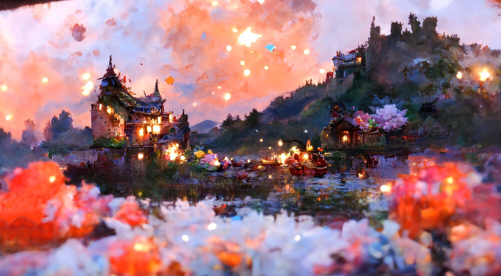 风景 插画 壁纸