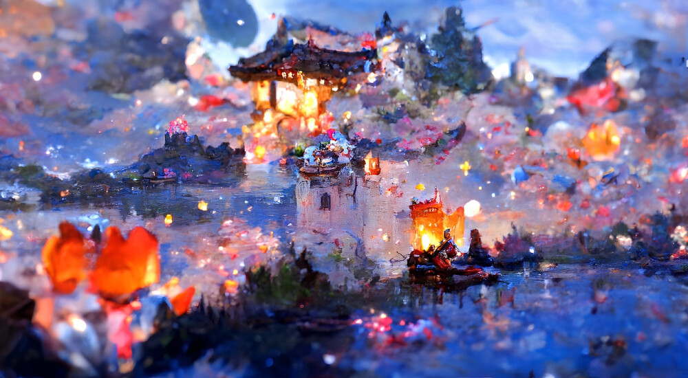 风景 插画 壁纸