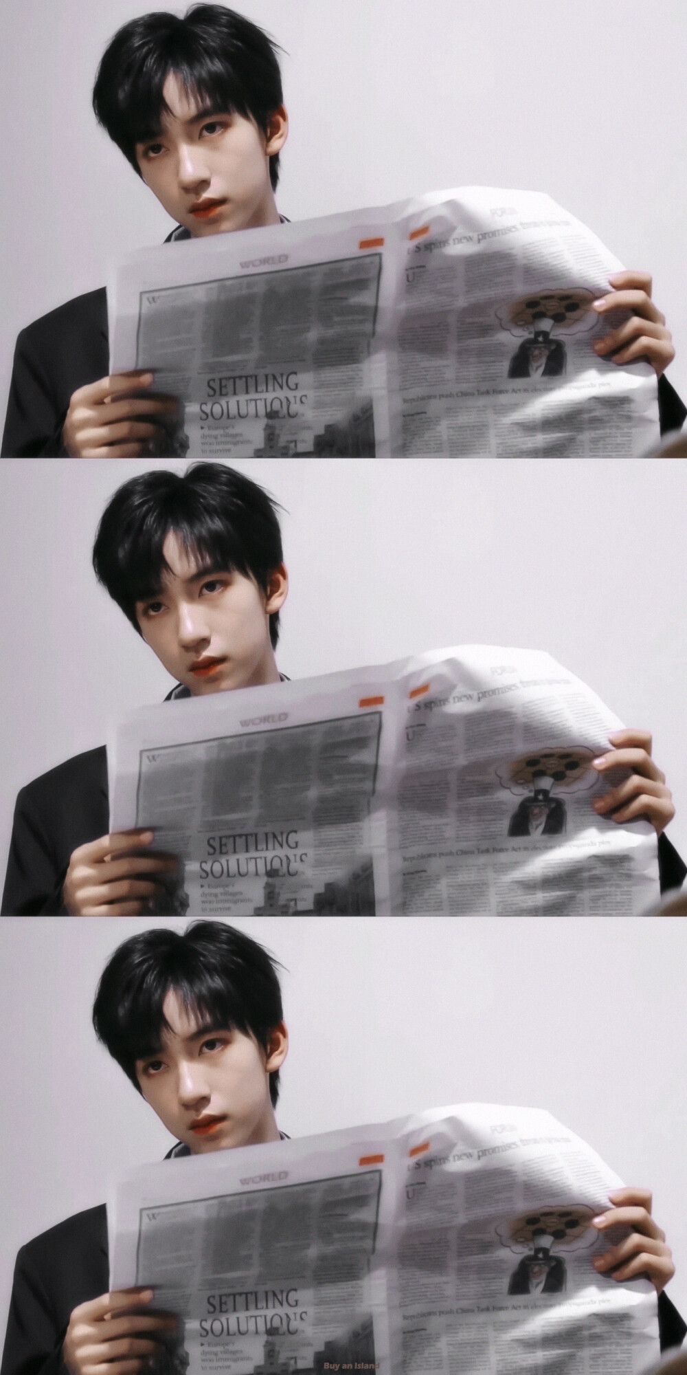 贺峻霖 半熟主义花絮 cr.买一座小岛
