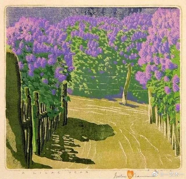 画师：Gustave Baumann 