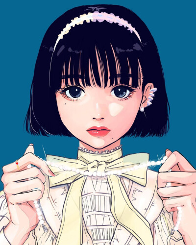 漂亮女孩～
插画师INS：chan_chikame 的作品 ​​​