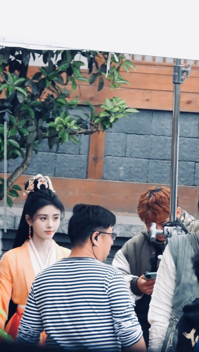 新鲜的橙色纱纱 好好看啊！