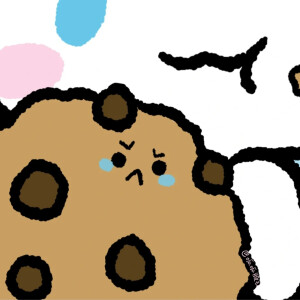 动漫情头.
对象不是人.
三丽鸥小饼干系列.
小红书/围脖画手：呱呱腋毛.
@安.