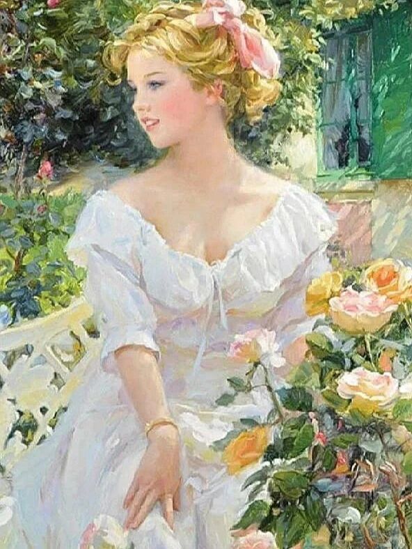 康斯坦丁·拉祖莫夫（Konstantin Razumov，1974-）是俄罗斯画家，以其印象派肖像画而闻名。拉祖莫夫1974年出生于俄罗斯扎林斯克，在莫斯科伊利亚·格拉祖诺夫绘画、雕塑和建筑学院学习，他的历史画作在那里获得了巨大的赞誉。
拉祖莫夫是一位才华横溢的印象派画家，画过各种题材，从人物到风景、年轻的芭蕾舞演员、儿童和花园和穿着奢华服装的年轻女性。他鲜艳的色彩，人物皮肤的光滑度，人物的表现力，使他的画与众不同。
拉祖莫夫拥有充满活力的闪烁笔触，加上对光线和出色的绘图技巧的掌握。他绘画风格独特，现代传统写实手法和印象派画法相结合，将人物的美妙用鲜艳的色彩描绘得淋漓尽致。
作品中，人物手和脸的特征都是写实的，而面料和周围的环境则是印象派的笔触。在人物的表现上，他的笔触细腻柔和，有着一种非常柔软的感觉，人物的皮肤光滑水嫩，双眼清澈含水，很是令人心动！在他画笔之下这些女子似乎具有更强烈的吸引力，每一个眼神都具有致命的妩媚与娇艳、温柔和感性。