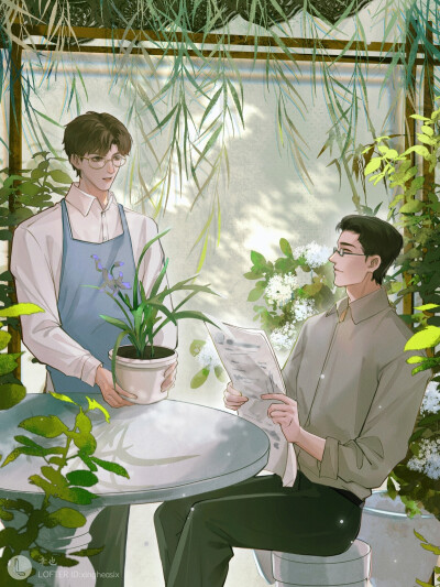 画师：幸也 穿堂