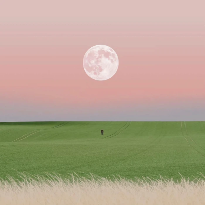 月亮指路牌_侵权删