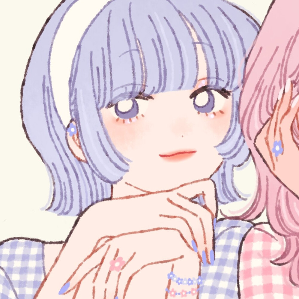 闺蜜头像
画师：たなか
twi：gojio_