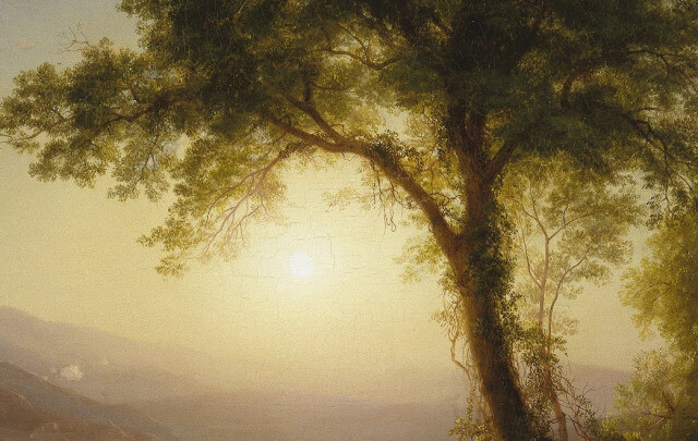 Frederic Edwin Church
1826-1900
弗雷德里克·埃德温·丘奇是一位美国风景画家，他是托马斯·科尔的学生，也是第二代哈德逊河派的中心人物之一。