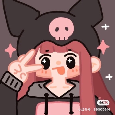 三丽鸥头像 非原创 画师：@宇宙栗栗