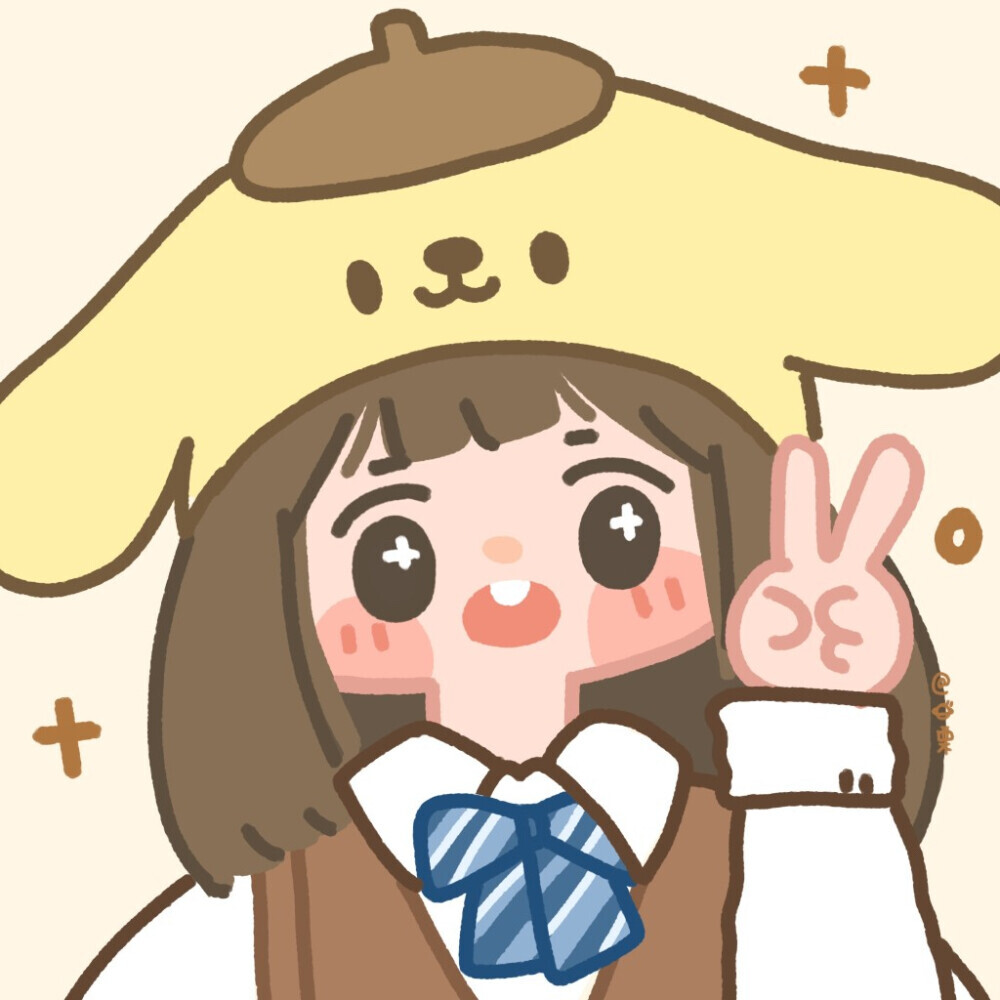 三丽鸥头像 非原创 画师：@宇宙栗栗