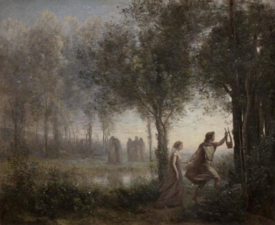 Jean-Baptiste-Camille Corot
让-巴蒂斯·卡米耶·柯洛，法国著名的巴比松派画家，也被誉为19世纪最出色的抒情风景画家。画风自然，朴素，充满迷蒙的空间感。