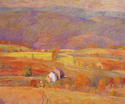 Daniel Garber 1880-1958 美国印象派