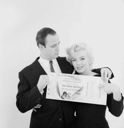 Marlon Brando × Marilyn Monroe，1955