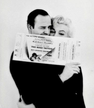 Marlon Brando × Marilyn Monroe，1955